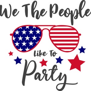 We The People Like To Party download svg png jpg