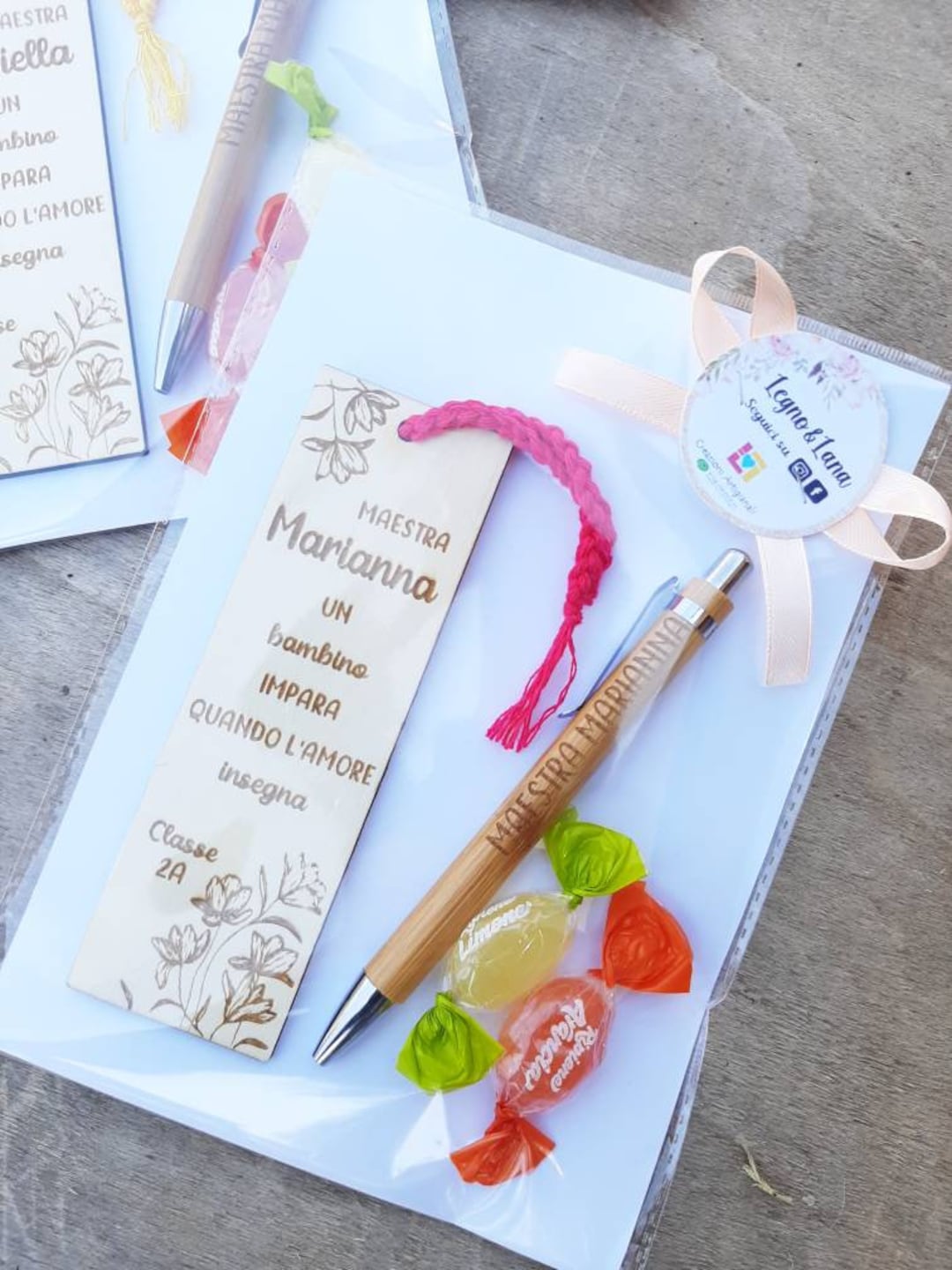 Set Regalo Per Figlia – Quaderno, Segnalibro E Penna Con Dedica, Per Compleanno, Laurea O Occasioni Speciali