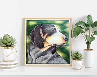 Custom Pet Portraits, Pastel Pencil, Oil Paint, Watercolor, and Color Pencil, Pet Portraits