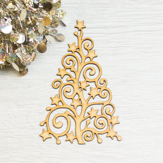 Wooden MDF Family Branch Shape Wall Art Wedding Family Tree Branch Family
