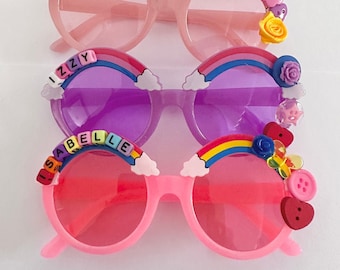 Kindersonnenbrille mit Namen - personalisierte Baby-Kleinkind-Sonnenbrille - benutzerdefinierte Sonnenbrillen
