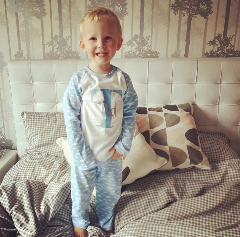 personalised pjs baby
