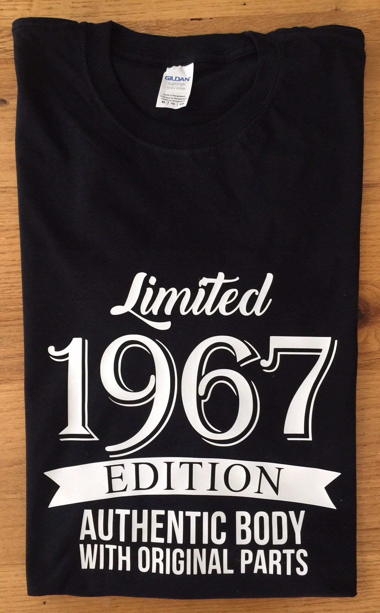 Image of Year Of Birth Tshirt - Milestone Age 40 50 60 Mens Birthday Gift Dad