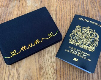 Passport cover - personalised - monogrammed- passport - travel - holder