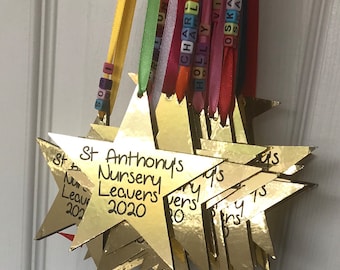 Preschool graduation medals - nursery leavers medals - school leaver medals - graduation medals - preschool leaver gifts - early years -