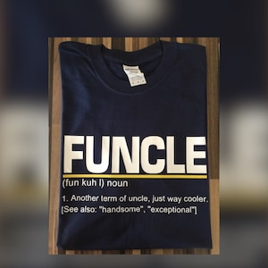 Uncle tshirt - uncle birthday gift - funny tee - uncle Christmas present - uncle Fathers Day - fun uncle - funny uncle