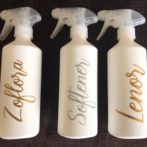 Customised spray bottle - cleaning spray bottle - personalised spray bottle