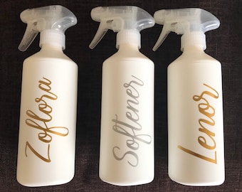 Benutzerdefinierte 500ml Sprühflasche - Personalisierter Reinigungsmittelspender