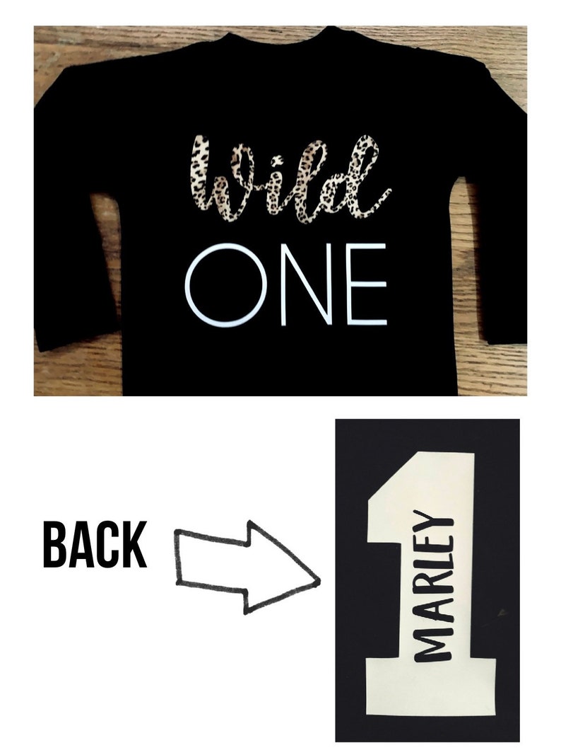 Wild one service - 1st birthday 1 too age Ranking TOP4 Tshirt personalis