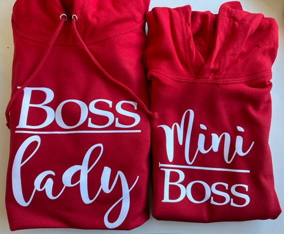 Matching mum and daughter hoodies sale