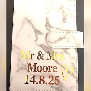 Wedding budget binder - A6 bride savings planner - cash stuffing folder - organiser - financial binder - cash envelopes - savings tracker