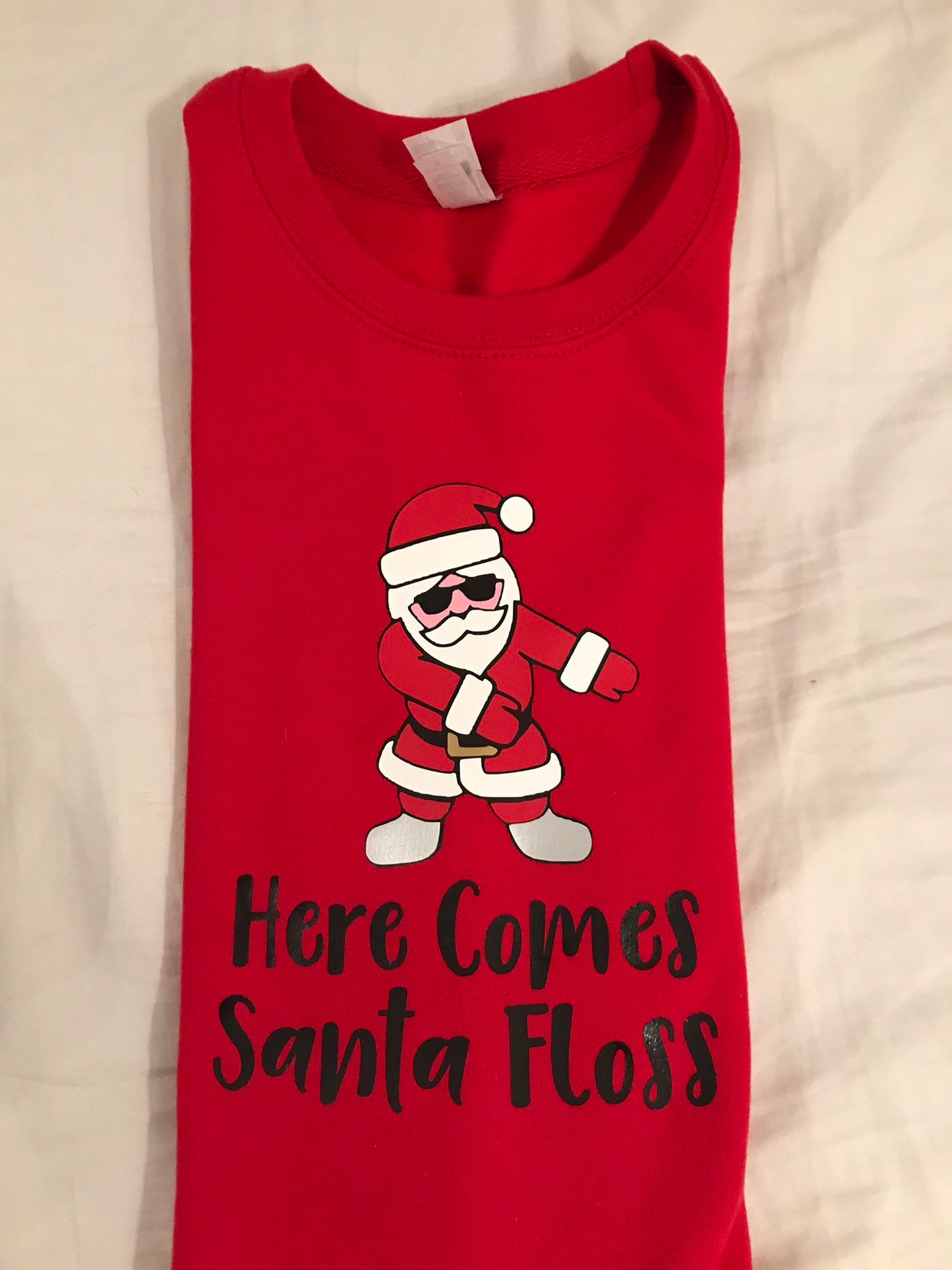 Flossing Santa Jumper 2024 dvos