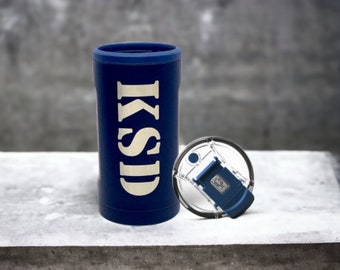 Personalized BruMate Trio - Matte Navy - FREE Shipping - Insulated Can Cooler and Tumbler