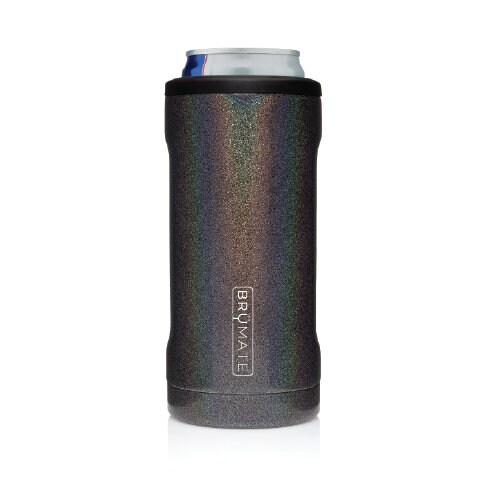 Brumate Slim - FREE Name/Monogram Engraving - Glitter Charcoal
