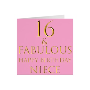 Niece Birthday Card - Happy Birthday To You - Greeting Card - Free