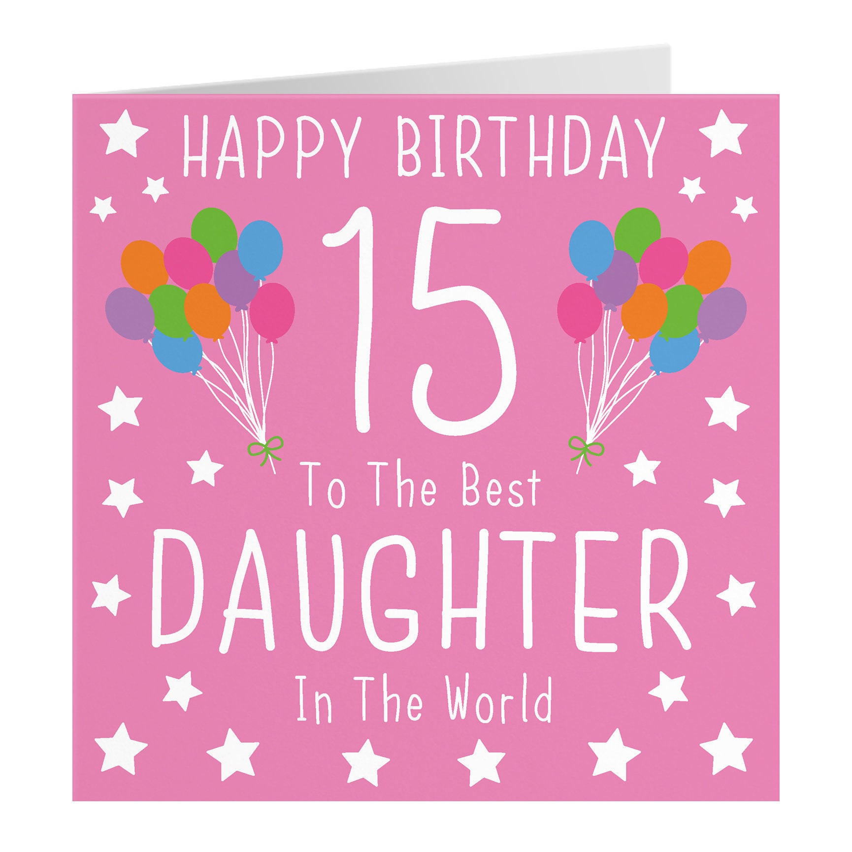 Happy 15th Birthday Card
