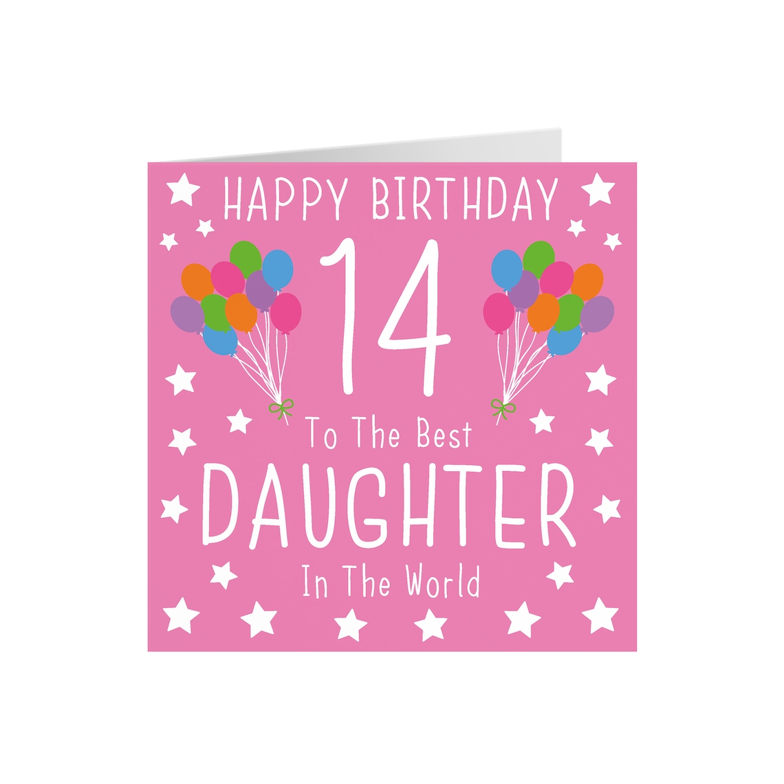 Daughter 14th Birthday Card Happy Birthday 14 To The Etsy 