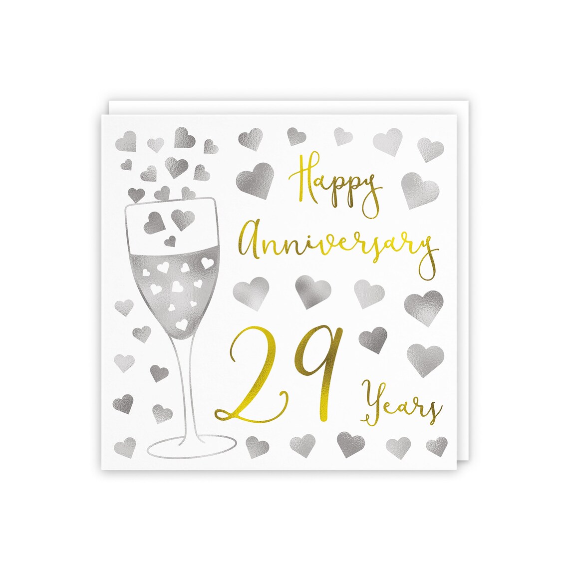 29th Wedding Anniversary Card Happy Anniversary 29 Years - Etsy UK