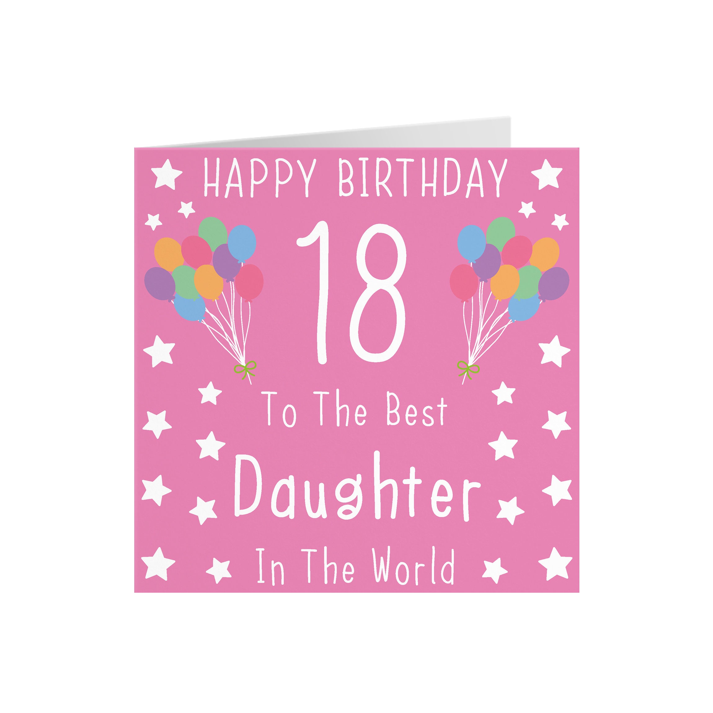 Daughter 18th Birthday Card Happy Birthday 18 to the - Etsy Sweden