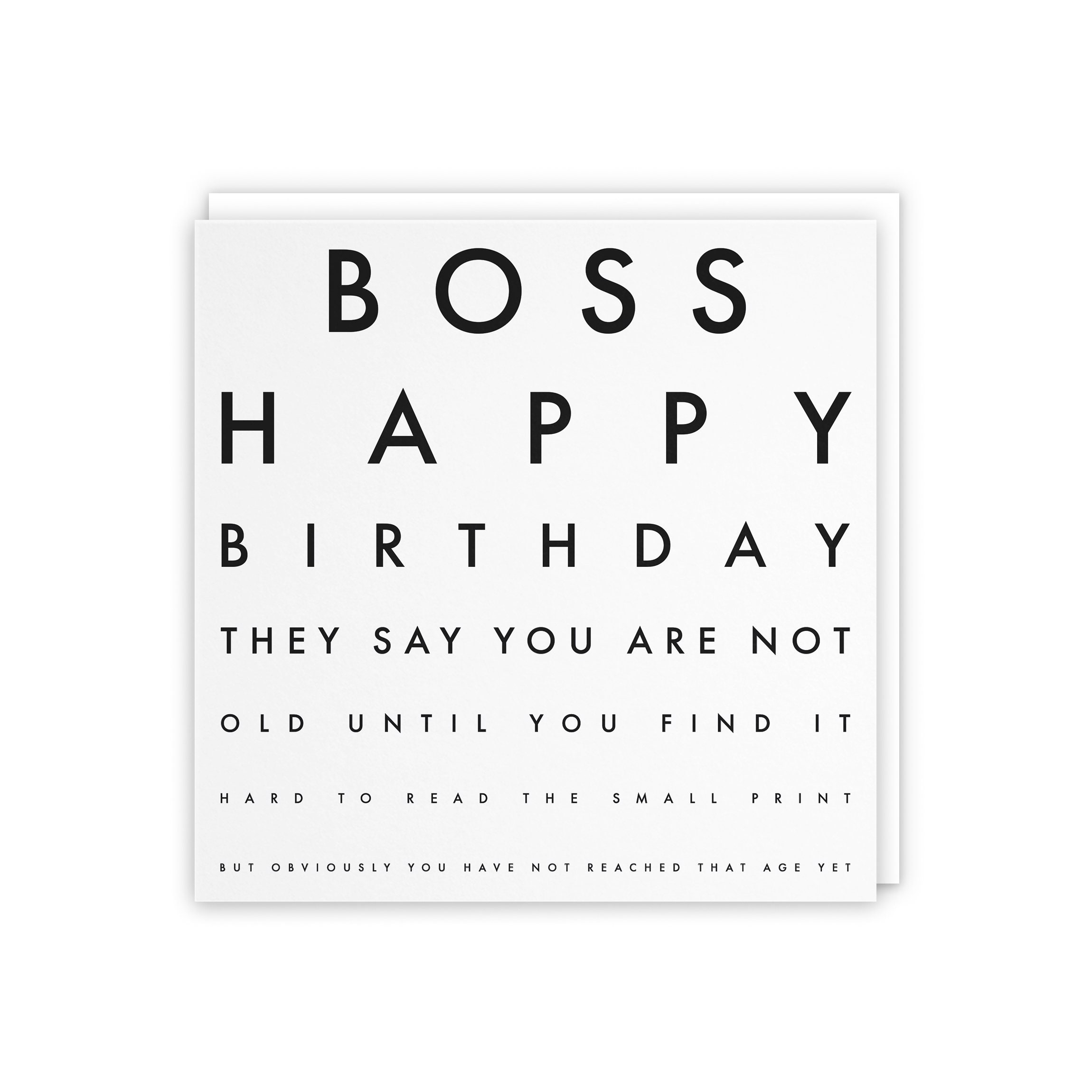 Boss Humorous Joke Birthday Card Boss They Say You Are Not - Etsy Norway Boss Humorous Joke Birthday Card Boss They Say You Are Not - Etsy Norway