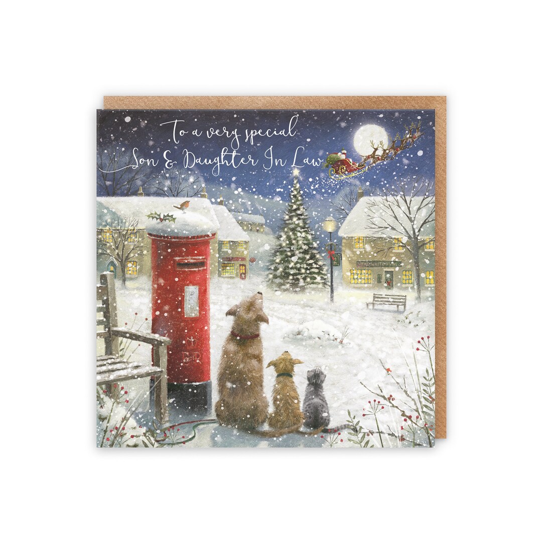 Son and Daughter in Law Stunning Luxury Artistic Christmas - Etsy UK