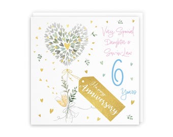 Biglietto Auguri 10 Anni Per Figlia 'To The Best Daughter In The World' Hunts England 148x148 Mm