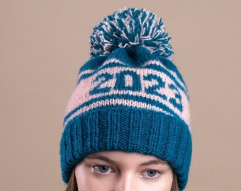 Chapéu de malha personalizado, chapéu de malha personalizado, gorro de malha personalizado, chapéu com nome personalizado, chapéu de inverno personalizado, chapéu de despedida de solteira