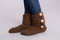 Wool sleepers, Wool boots, Chunky leg warmers, knit booties, Indoor Knitted sleepers, Women's Sleepers, Etsy's favorite, mom's gift, custom