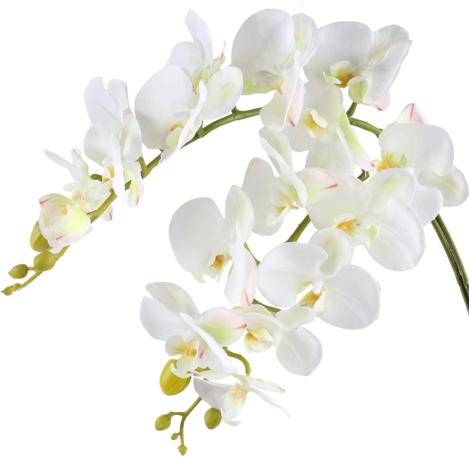 PCS Artificial Orchid Stems Real Touch Phalaenopsis Orchids Etsy
