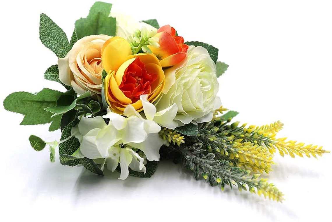 Artificial Flowers Realistic Silk Flower Artificial Plants & Etsy