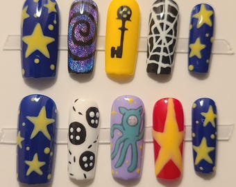 Coraline Press On Nails