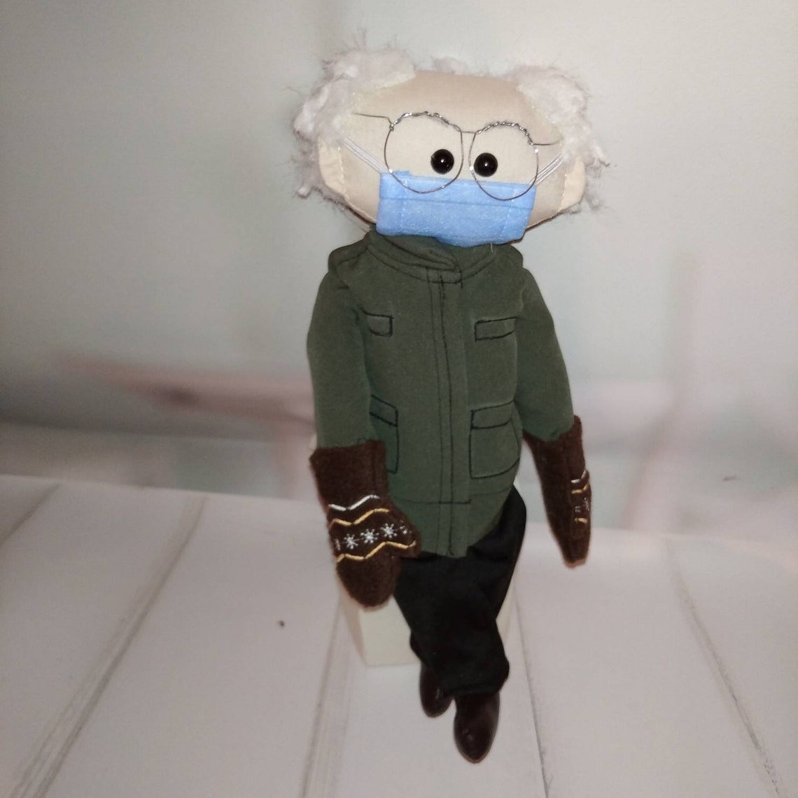 Bernie Sanders Doll Bernie Sanders Inauguration Meme | Etsy