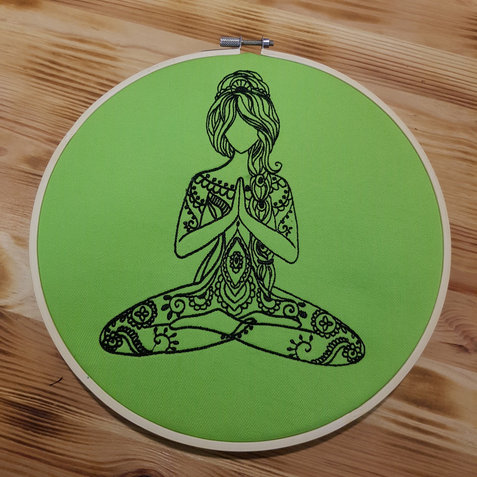 Yoga Embroidery Patterns Yoga Embroidery Patterns