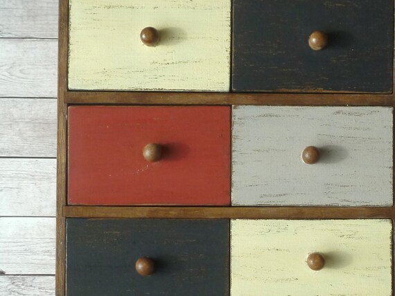 Tabletop chest 2024 of drawers