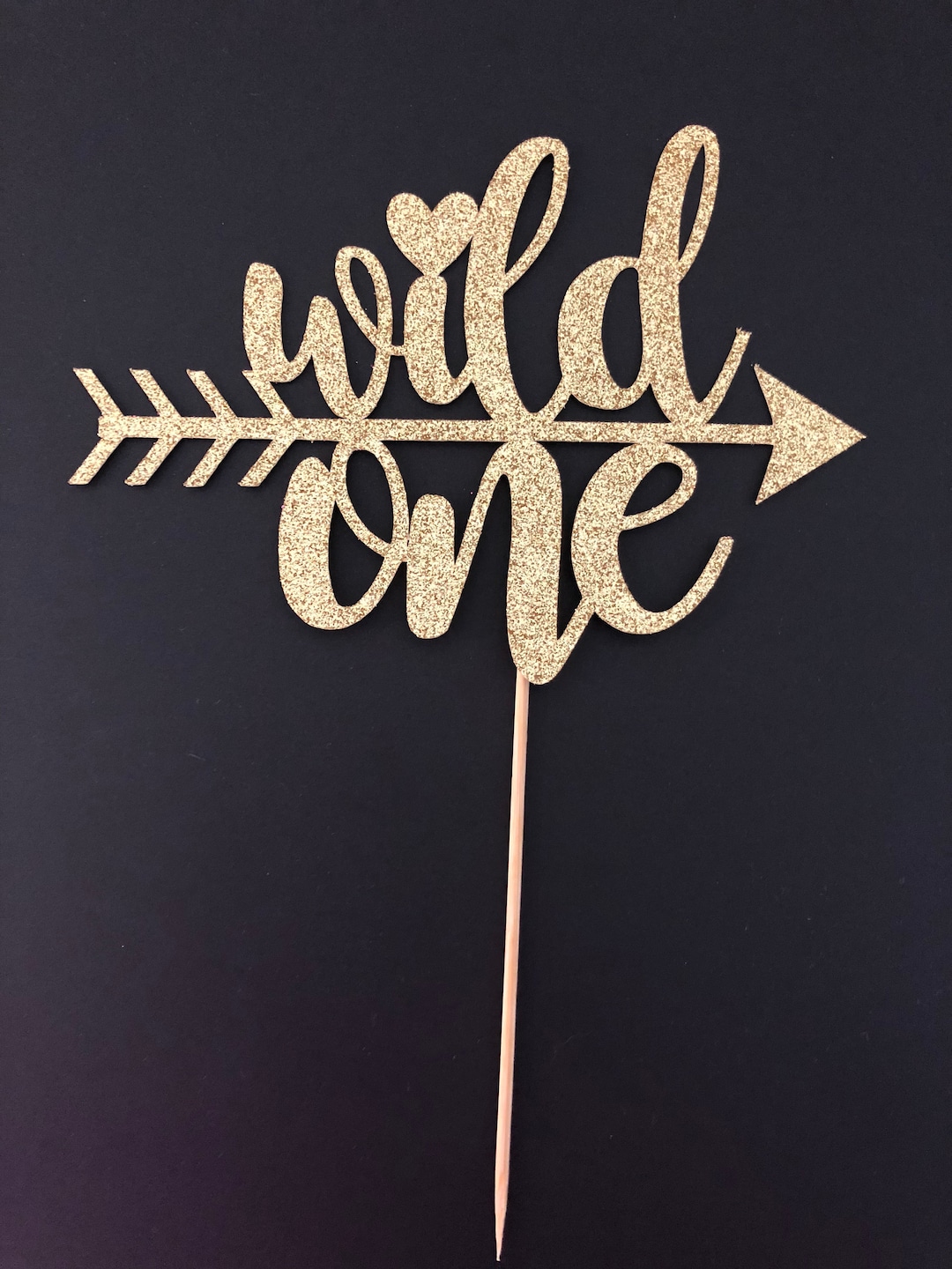 Wild One Cake Topper, First Birthday Cake Topper, Wild ONE Cake Topper ...