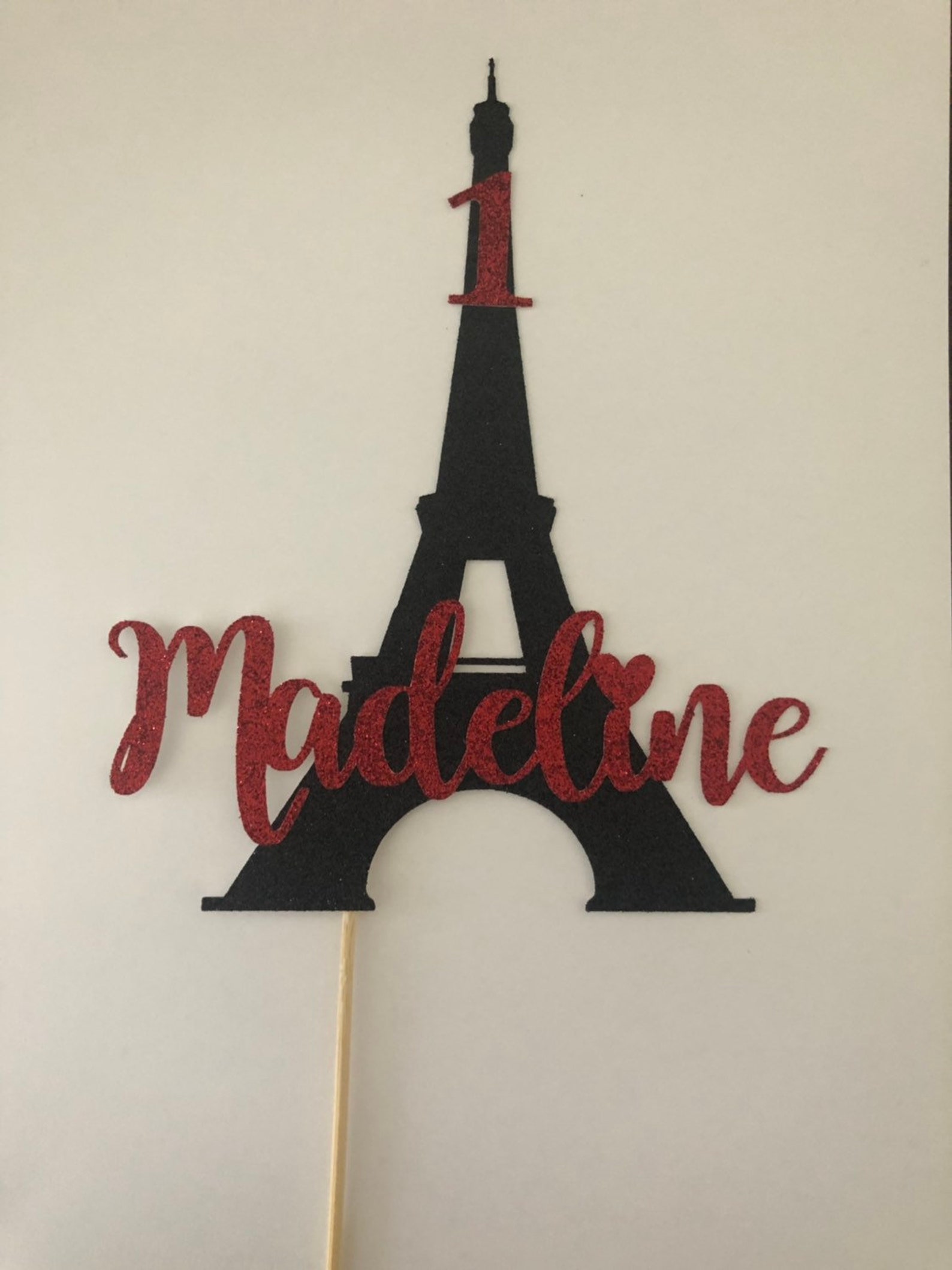 Paris Cake Topper Eiffel Tower Cake Topper Paris Birthday Etsy