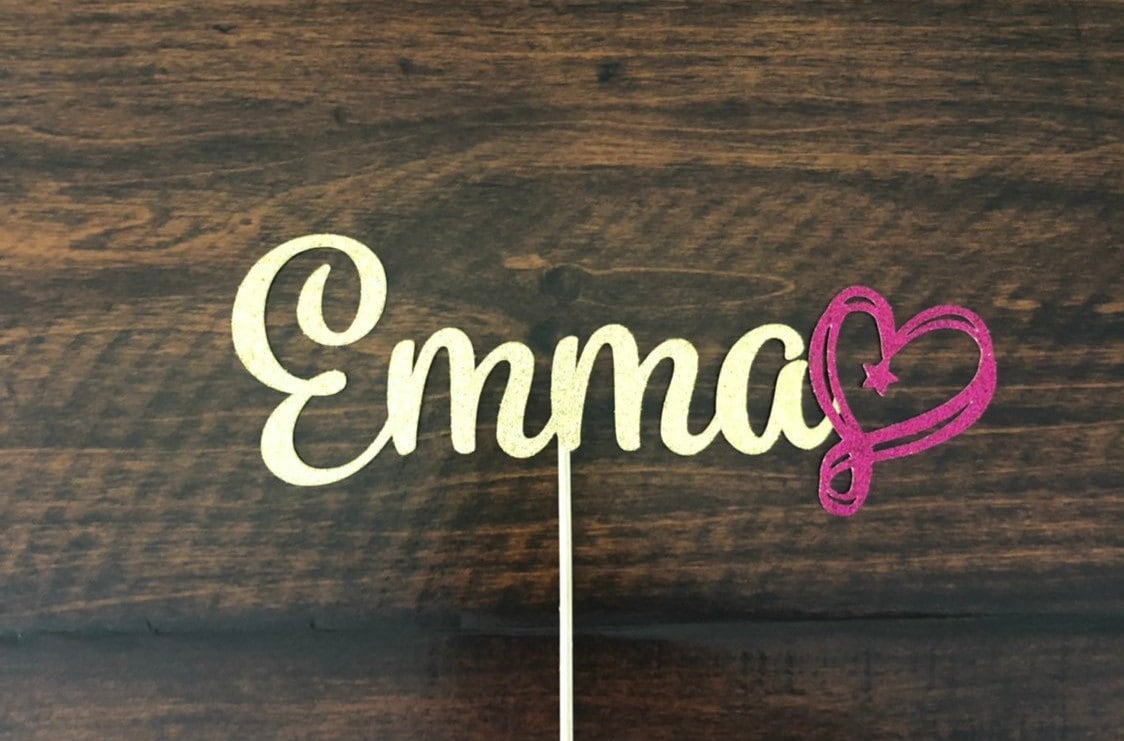 JoJo Siwa Name Cake topper, JoJo Birthday Cake topper, Name Cake topp…