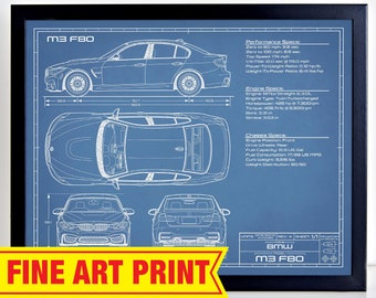 Bmw M3 Wall Art Etsy
