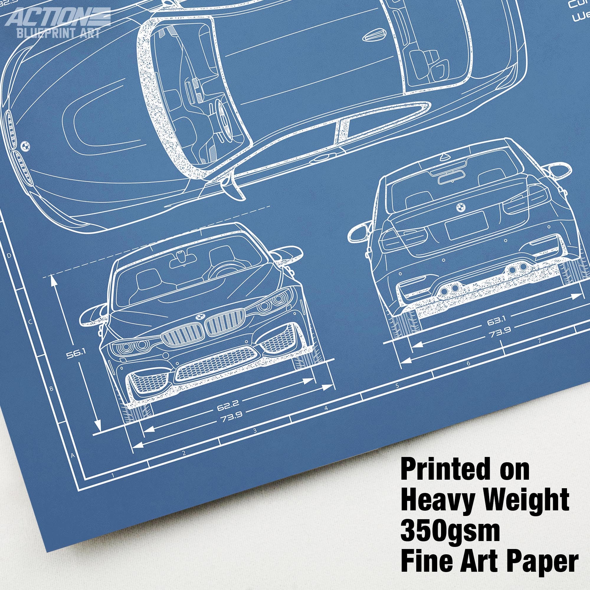 Bmw m4 blueprint