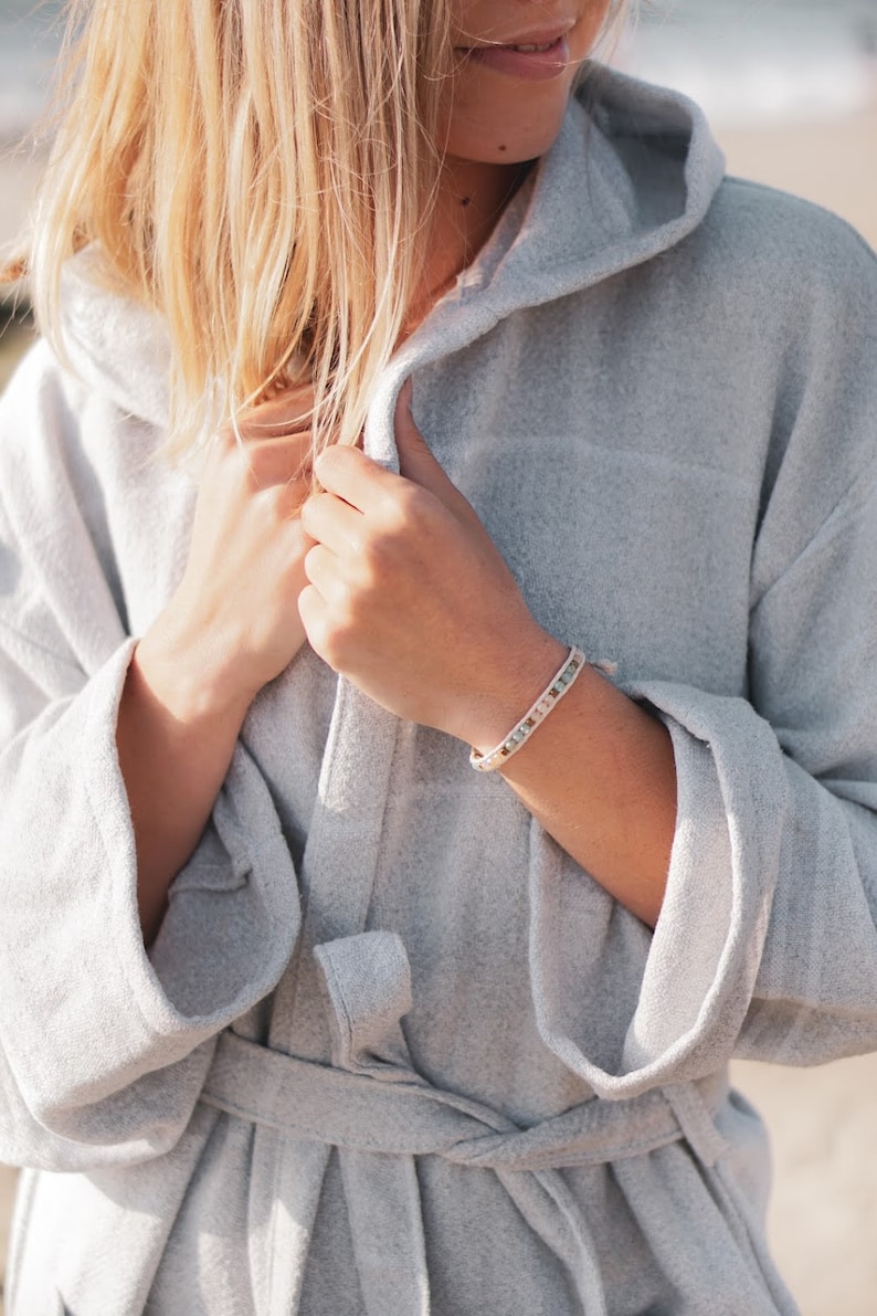 Turkish Bathrobe Bridesmaid Robe Turkish Towel Robe Beach Etsy