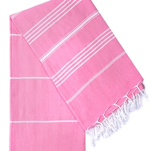 Toalla turca rosa, toalla de algodón orgánico, regalo para damas de honor, peshtemal, toalla de viaje, toalla de playa, toalla de baño, regalo para empleados, toalla al por mayor