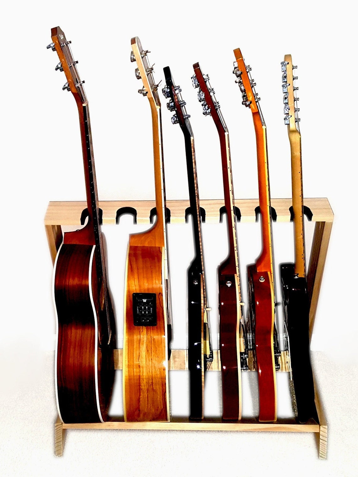Custom Guitar Rack 7 Guitars Etsy