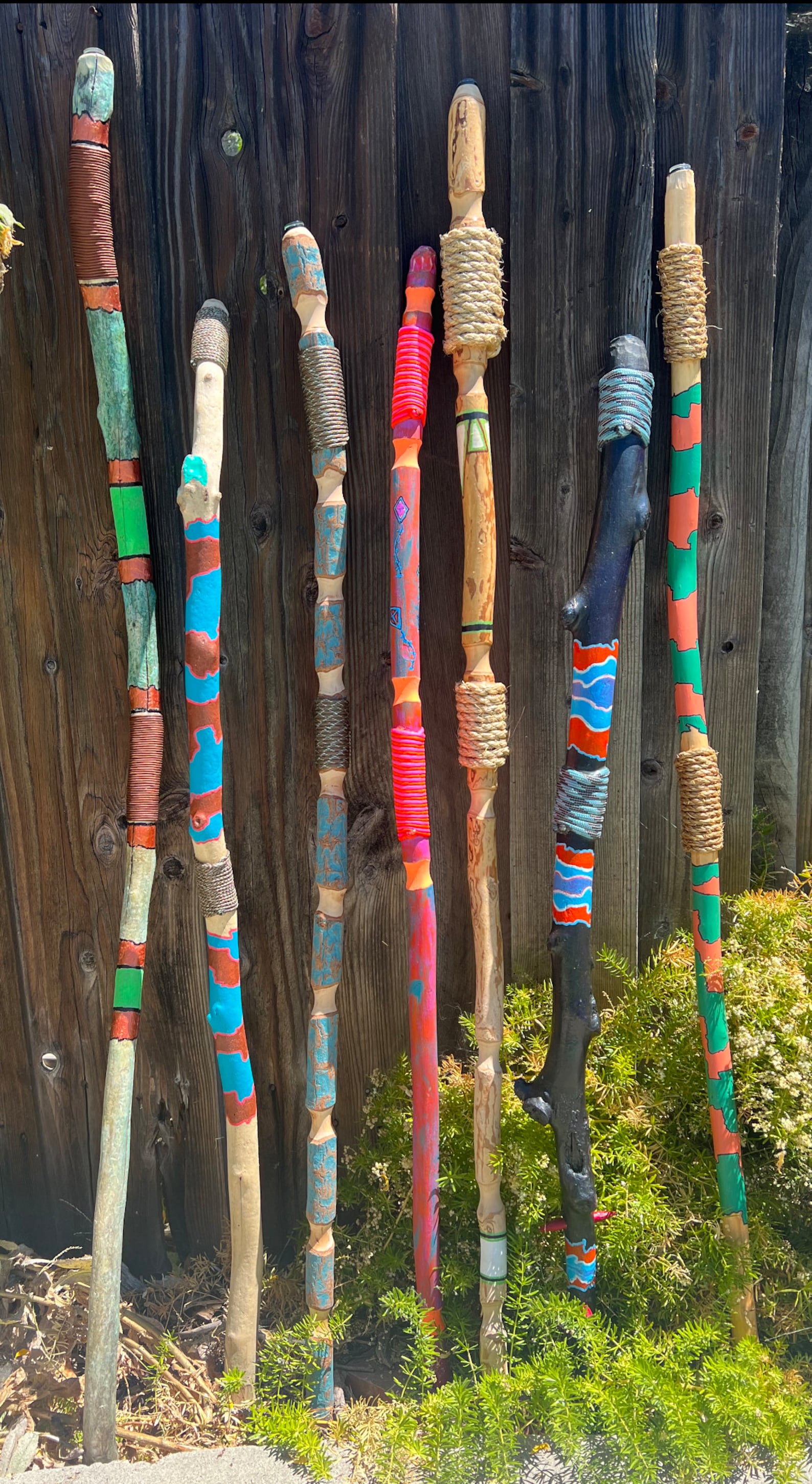 Journey Sticks- A Walking Art Piece - Stand Up, Speak up and Show Us ...