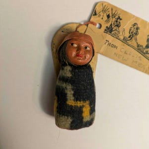 1930&#39;s celluloid skookum souvenir doll