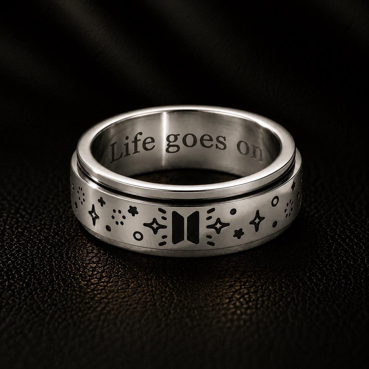 Life Goes on Bts Ring - Etsy