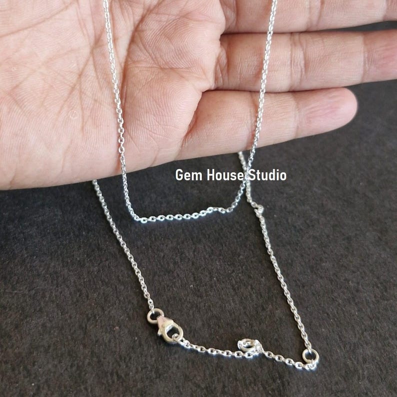 925 Sterling Chain
Rolo Cable Chain
Silver Chain
Pendant Chain
Adjustable Chain
Lanyard Silver Chain
Silver Chain Kid
Thin Silver Chain
Slim Chain 16 Inch
Gift For Her
Dainty Chain
Minimalist Chain
Necklace For Woman