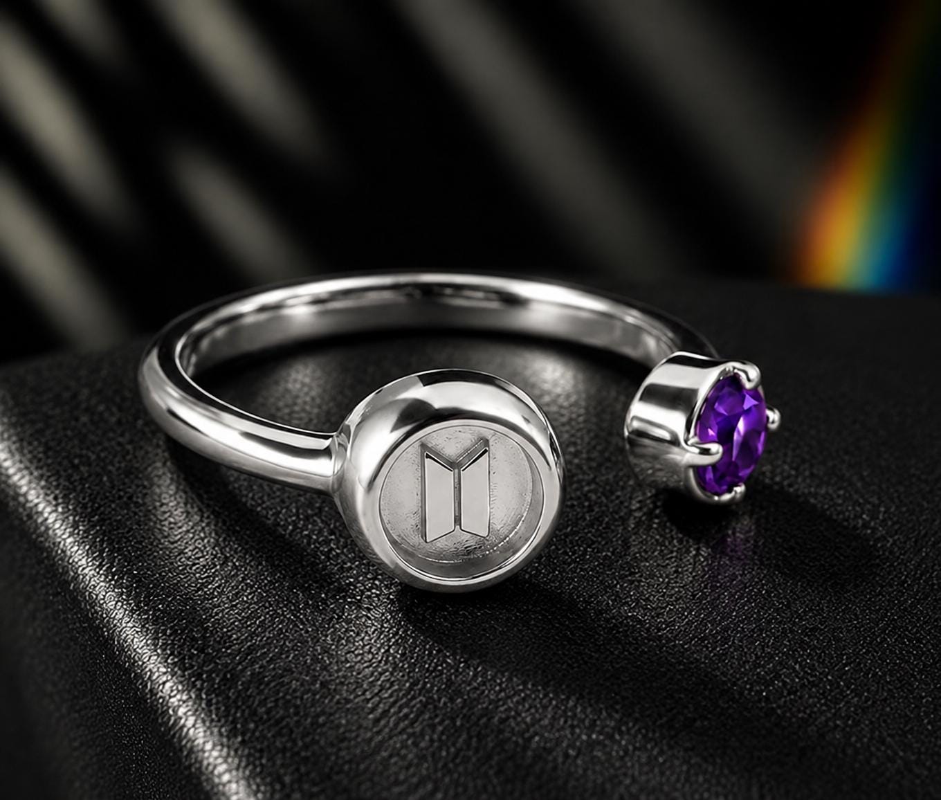 Bts Logo Ring - Etsy