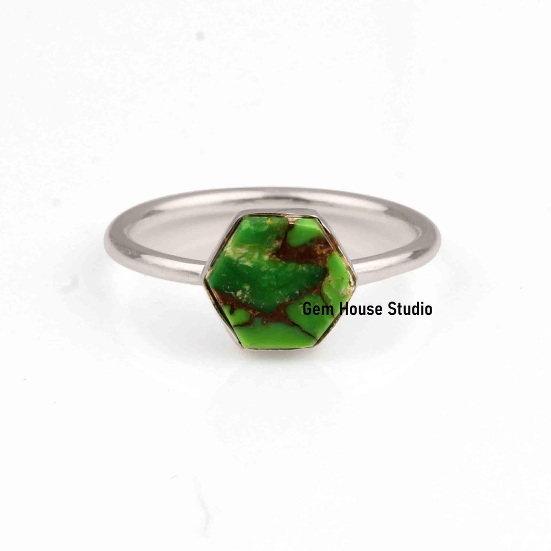 ♦︎本日いっぱい専用ページとなります♦︎グリーン系ターコイズのリング LAST HEAVEN【ラストヘブン】ターコイズ シルバー リング 指輪 メンズ