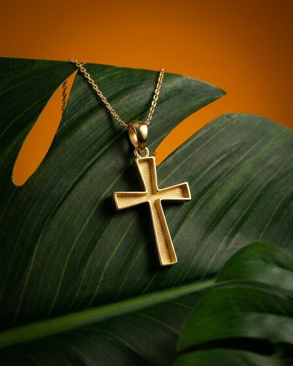925 Sterling Silver Blank Bezel Cross Religious Charm Pendant,Good for Resin & Ashes Work,Keepsake Breastmilk DIY,Gift for Women/Men Jewelry