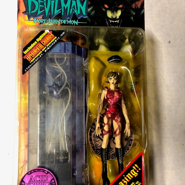 Vintage Fewture Devilman Action Figure Female Horror Figure